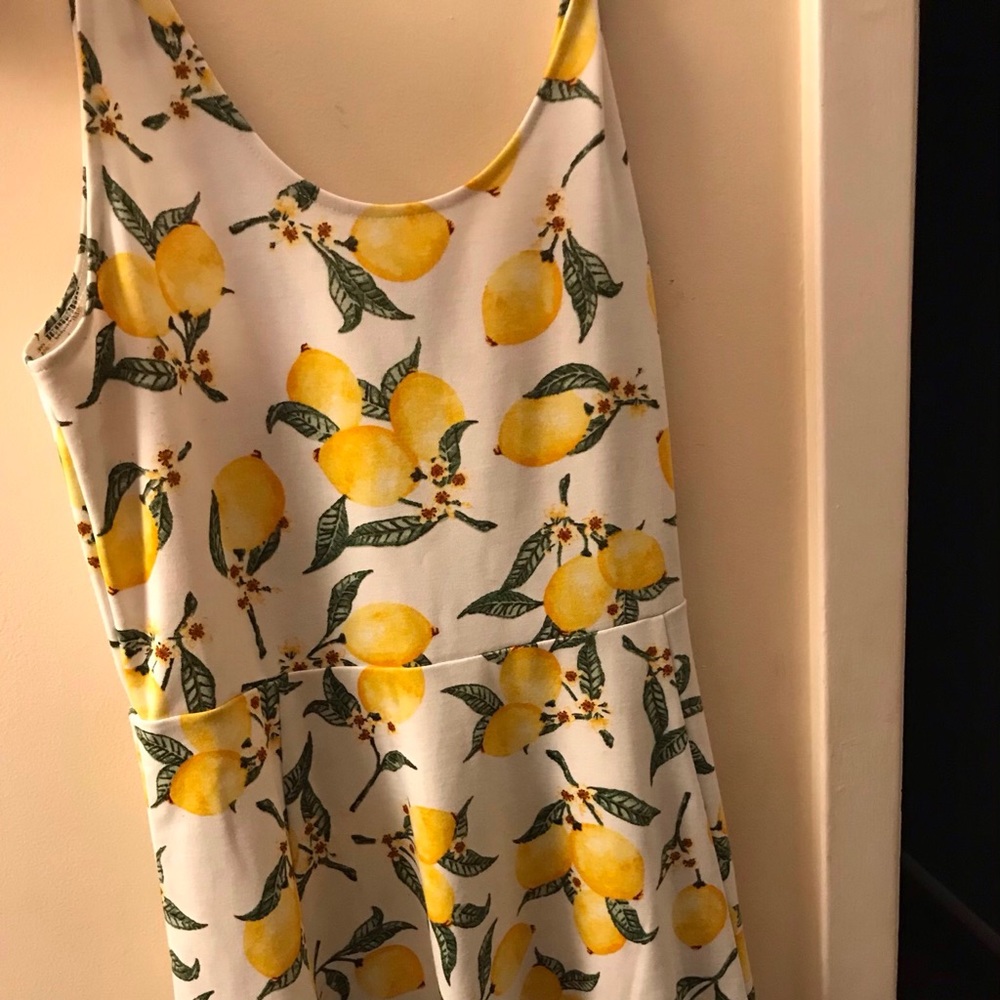 H&M Lemon dress